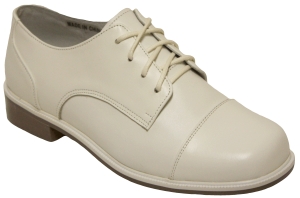 Leather Lace-Up w/ Moc Toe