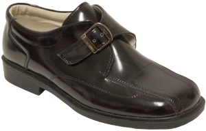 Leather Shoe w/ Split Toe & Velcro Buckle