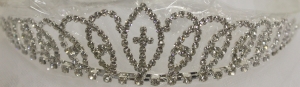 GIRLS COMMUNION VEILS W/ TIARA (006800T)