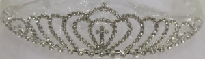 GIRLS COMMUNION VEILS W/ TIARA (006802T)