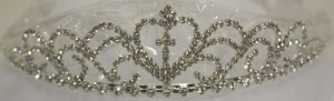 GIRLS COMMUNION VEILS W/ TIARA (006804T)