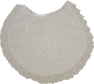Girls Bibs w/ Flower Design 0212185-1G