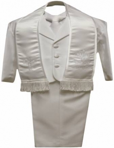 Boys Single Breasted w/ Embroidery (w/ White Cross)
