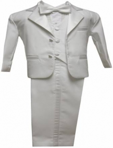 Boys Tuxedo Single Breasted w/ satin Vest