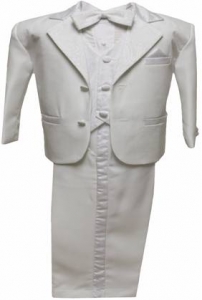 Boys Suit w/ Brocaded Vest