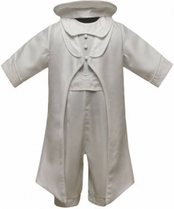 Boys Shanton Christening Suit w/ Design Jacket