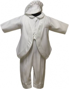 Boys Satin Jumper Vest Suit w/ Jacket