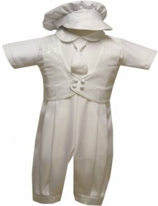 Boys Satin Jumper Vest Suit w/o Jacket