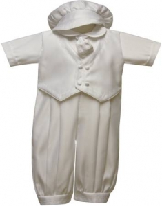 Boys Satin Vest Suit w/o Jacket