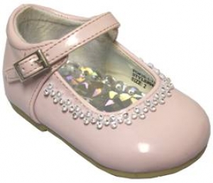 Girls Shoes w/ Two Line of Sequence