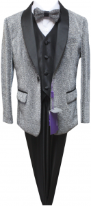 BOYS 5PC. SUIT (SILVER) 2121468