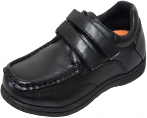 NEW BOYS SCHOOL SHOES (2383851) BLACK
