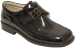 Leather Shoe w/ Split Toe & Velcro Buckle