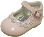 Girls Shoes w/ Sequence and Flower on