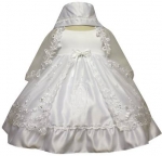 Girls Virgin Dress w/ Bonnet hat (w/ White Virgin)