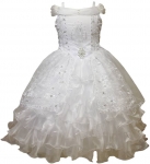 White Communion Dress - 0515511White