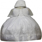Girls Christening Dress 0515607-WHITE