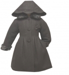 Girl's Coat w/ hood design