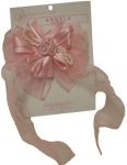 Single Clip on Hair Bow 0666083-Pink