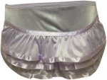Nylon Panty w/ Ruffle Satin 2102002-Lilac