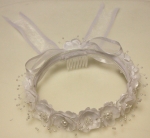 Girls Crowns w / White Flowers-H229